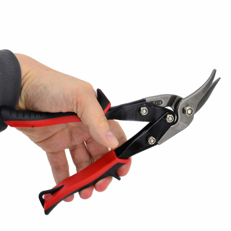 SHEET METAL LEFT CUT AVIATION SNIPS 245mm/ TPR HANDLE