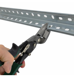 SHEET METAL RIGHT CUT AVIATION SNIPS 245mm/ TPR HANDLE