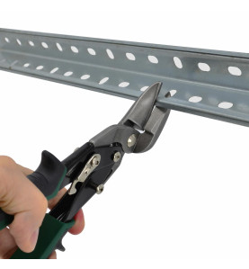 SHEET METAL RIGHT CUT AVIATION SNIPS 245mm/ TPR HANDLE