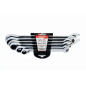 REVERSIBLE COMBINATION RATCHET SPANNER SET 6pcs 8-19mm