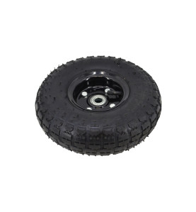 PNEUMATIC GARDEN CART WHEEL 3.50x4/ 2PR 25x9cm