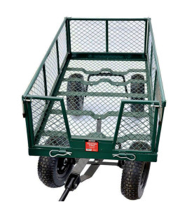 GARDEN CART WAGON w/ REMOVABLE SIDES 120kg