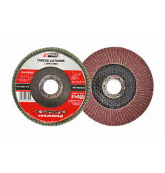 CORUNDUM ABRASIVE FLAP DISC 125mm P80