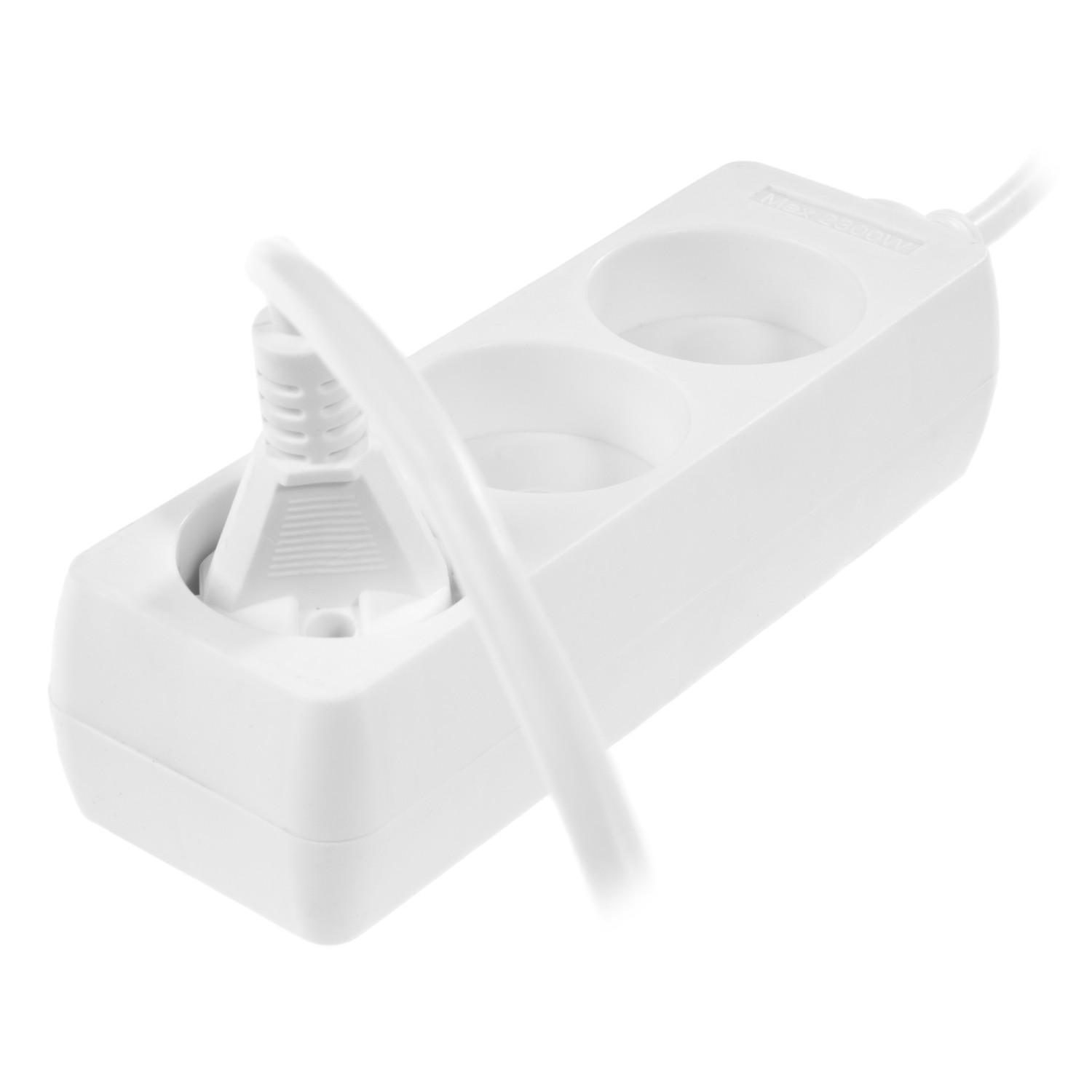 MULTI-SOCKET HOUSEHOLD EXTENSION 3-WAY*3,0m w/o E