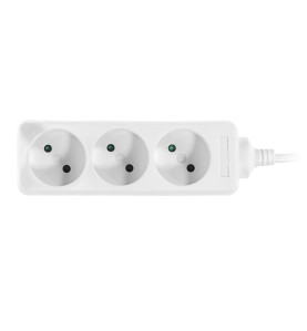 MULTI-SOCKET HOUSEHOLD EXTENSION 3-WAY*3,0m w/o E
