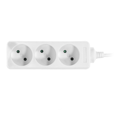 MULTI-SOCKET HOUSEHOLD EXTENSION 3-WAY*5,0m w/o E