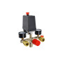 AIR COMPRESSOR PRESSURE SWITCH w/ REGULATOR 230V/ 2-AIR INLET 3/4" AIR COMPRESSOR PRESSURE SWITCH w/ REGULATOR 230V/ 2-AIR INLET 3/4"