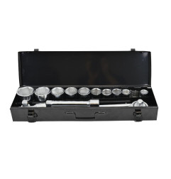 3/4" SOCKET & RATCHET WRENCH SET 22-50mm 14pcs