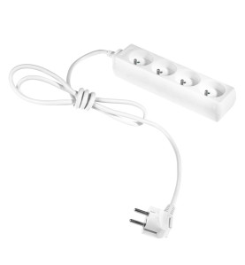 MULTI-SOCKET HOUSEHOLD EXTENSION 4-WAY*5,0m+E