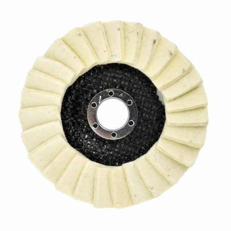 POLISHING FELT FLAP DISC 125mm