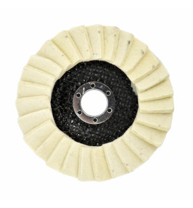FELT POLISHING FLAP DISC 125mm
