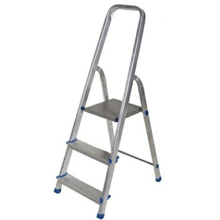 ALUMINIUM PLATFORM STEP LADDER 1x3 150kg