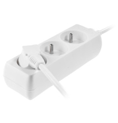 MULTI-SOCKET HOUSEHOLD EXTENSION 3-WAY*1,5m+E