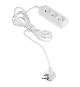 MULTI-SOCKET HOUSEHOLD EXTENSION 3-WAY*3,0m+E