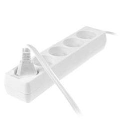 MULTI-SOCKET HOUSEHOLD EXTENSION 5-WAY*1,5m w/o E