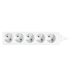 MULTI-SOCKET HOUSEHOLD EXTENSION 5-WAY*5,0m w/o E