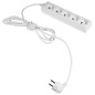MULTI-SOCKET HOUSEHOLD EXTENSION 5-WAY1,5m+E