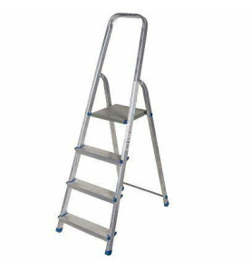 ALUMINIUM PLATFORM STEP LADDER 1x4 150kg