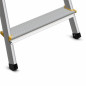 ALUMINIUM DOUBLE-SIDED STEP STOOL LADDER 2x8 150kg