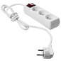 MULTI-SOCKET HOUSEHOLD EXTENSION 3-WAY*1,5m+E+P.SWITCH