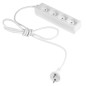 MULTI-SOCKET HOUSEHOLD EXTENSION 4-WAY*1,5m w/o E