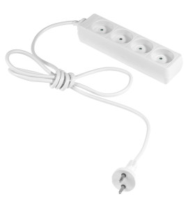 MULTI-SOCKET HOUSEHOLD EXTENSION 4-WAY*1,5m w/o E