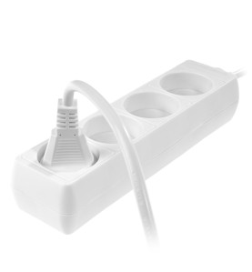 MULTI-SOCKET HOUSEHOLD EXTENSION 4-WAY*3,0m w/o E