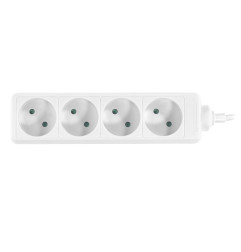 MULTI-SOCKET HOUSEHOLD EXTENSION 4-WAY*3,0m w/o E