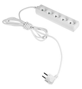 MULTI-SOCKET HOUSEHOLD EXTENSION 5-WAY*5,0m+E