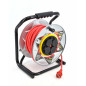 INDUSTRIAL CABLE REEL ON METAL DRUM 30m 3x1,5mm 