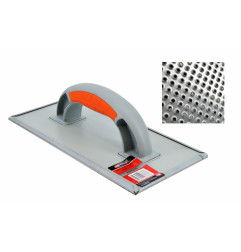 GALVANIZED STEEL SHEET RASPING FLOAT 270mm/ PVC BODY & 2C HANDLE