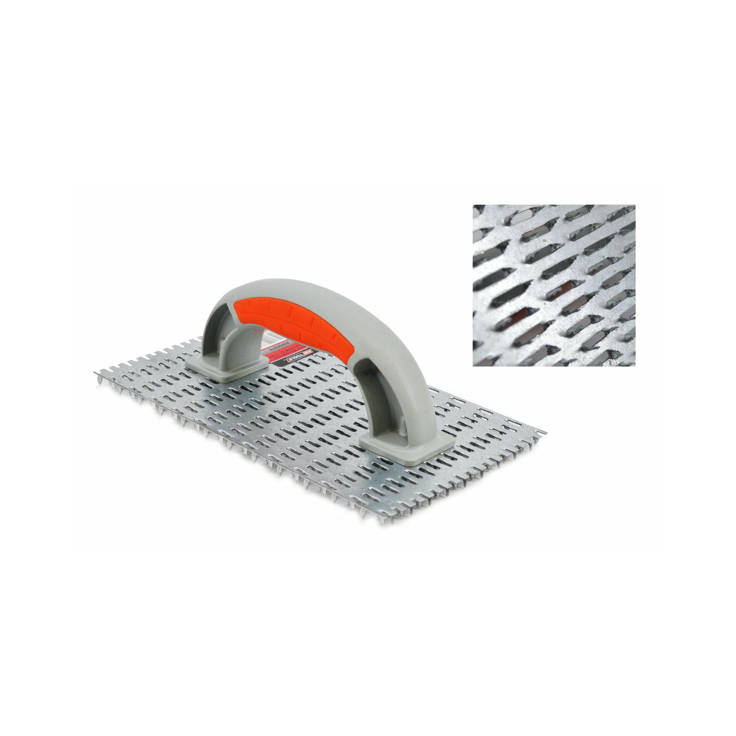 GALVANIZED STEEL SHEET PLASTERING SCRAPER 250mm/ 2C HANDLE