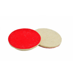 POLISHING VELCRO FELT DISC 125mm 2pcs