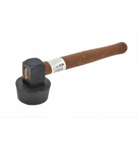 BLOCK PAVING MALLET 1.5kg/ ROUND RUBBER