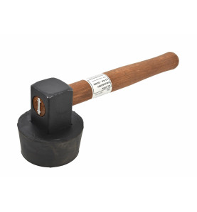 BLOCK PAVING MALLET 2.5kg/ ROUND RUBBER