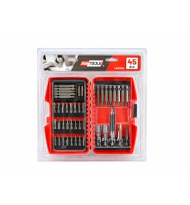 SCREWDRIVER BIT SET w/ MAGNETIC HOLDER 45pcs S2