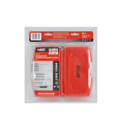 SCREWDRIVER BIT SET w/ MAGNETIC HOLDER 45pcs S2