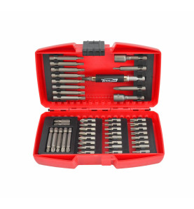 SCREWDRIVER BIT SET w/ MAGNETIC HOLDER 45pcs S2