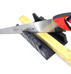 PLASTIC MITRE BOX 4.5''/ 320x120x75 4-CUTTING ANGLES