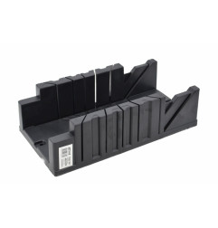 PLASTIC MITRE BOX 4.5''/ 320x120x75 4-CUTTING ANGLES