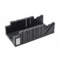 PLASTIC MITRE BOX 4.5''/ 320x120x75 4-CUTTING ANGLES