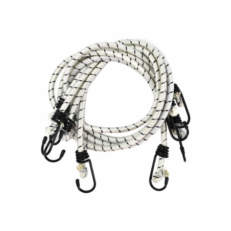 BUNGEE CORD w/ HOOKS 4pcs 1.0x80cm