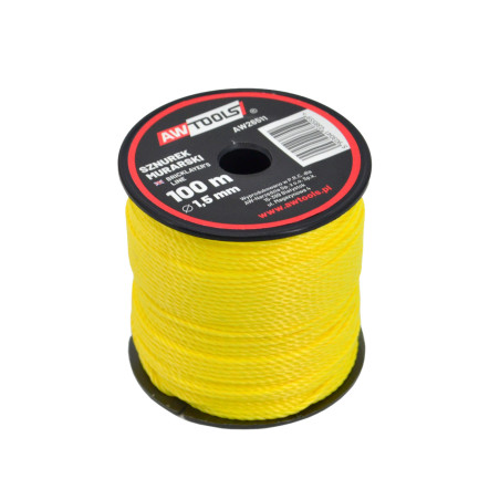 PP BRICKLAYERS TWINE SPOOL 100m 1.5mm/ DISPLAY BOX 12pcs