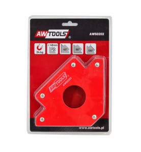 MAGNETIC WELDING SQUARE 34kg 122x190x25mm
