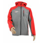 WORK SOFTSHELL JACKET T4 RED-GREY/ M