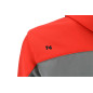 WORK SOFTSHELL JACKET T4 RED-GREY/ M