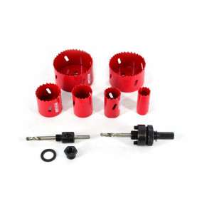 BI-METAL HOLE SAW SET 22-73mm 8pcs