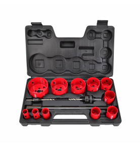 BI-METAL HOLE SAW SET 19-76mm 15pcs