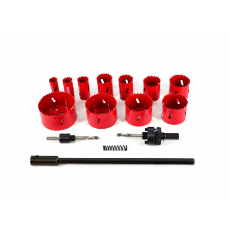 BI-METAL HOLE SAW SET 19-76mm 15pcs