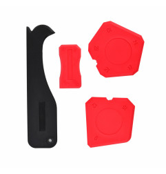 SEALANT SPATULA SET w/ CUTTING TOOL 4pcs